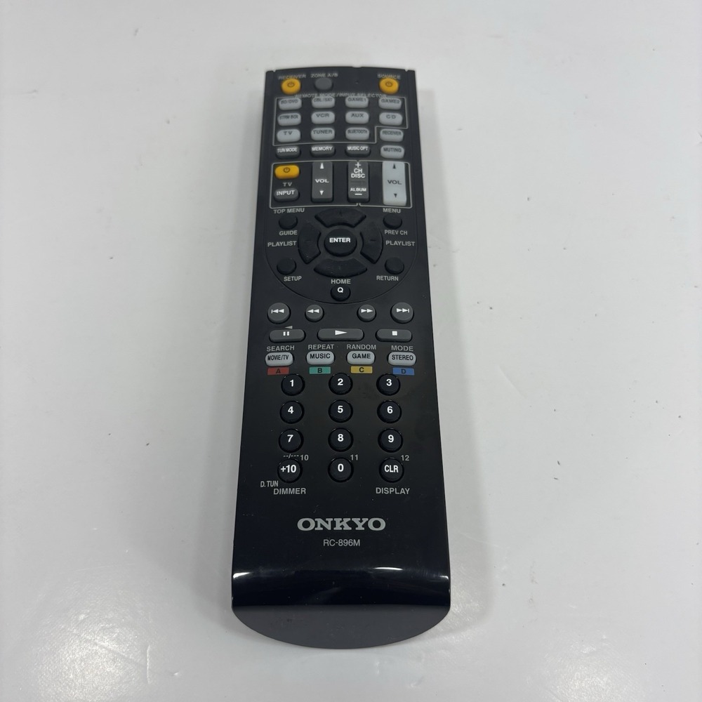 OEM Genuine Onkyo RC-896M Audio Receiver Remote Tested Working